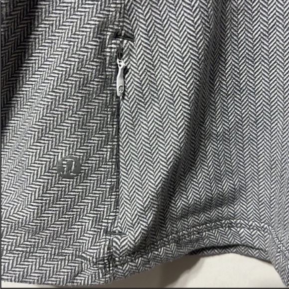 Lululemon Kanto Catch Me Herringbone Long Sleeve Top Size 6 - Picture 7 of 9